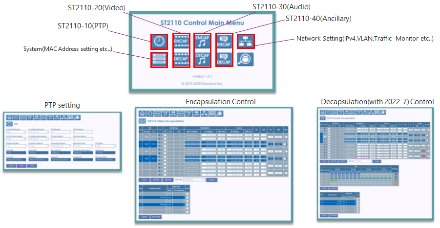 EASYSS10 1U Kit Control GUI