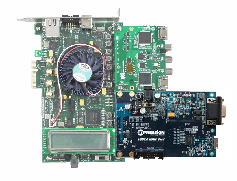 Evaluation with USB3.0 HSMC CARD